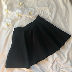 Black high waisted skirt